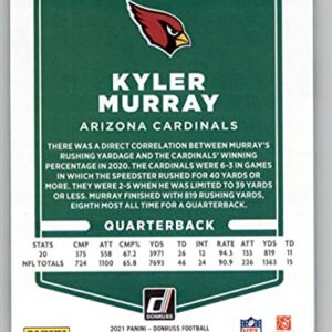 2021 Donruss #245 Kyler Murray Arizona Cardinals NM-MT NFL Football