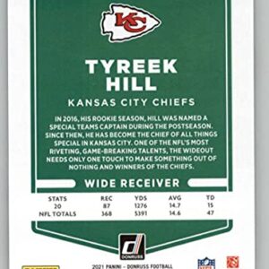 2021 Donruss #117 Tyreek Hill Kansas City Chiefs NFL Football Card NM-MT