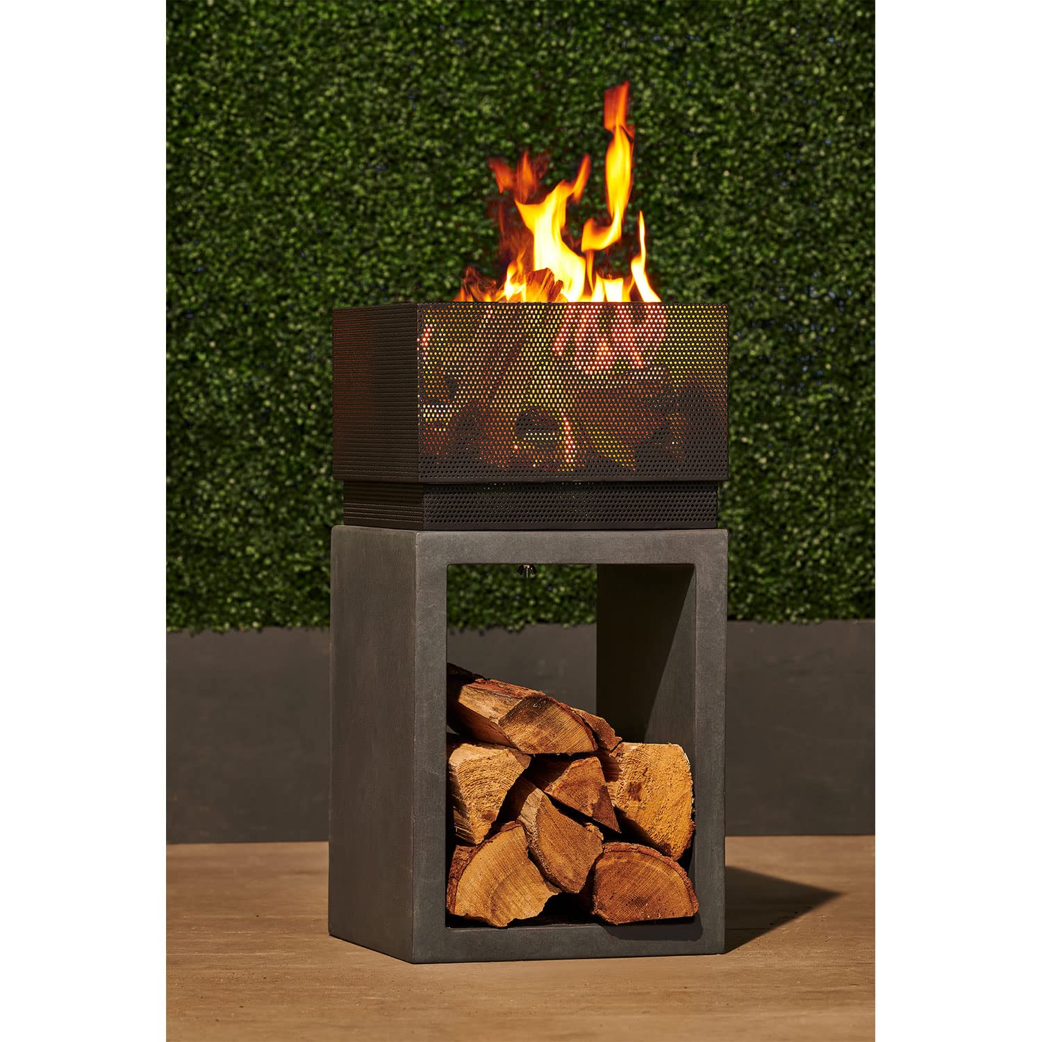 BELLACOR® Wood Burning Outdoor Fire Column