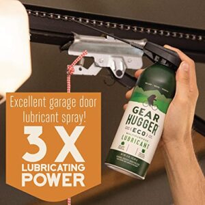 Gear Hugger Multipurpose Lubricant - Eco-Friendly (11 oz, Pack of 3), Rust Remover - Garage Door Lubricant Spray, Door Hinge Lubricant & Lock Lubricant - Plant-Based, No Petroleum, No PTFE