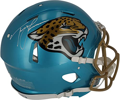 Trevor Lawrence Jacksonville Jaguars Autographed Riddell Flash Speed Authentic Helmet - Autographed NFL Helmets