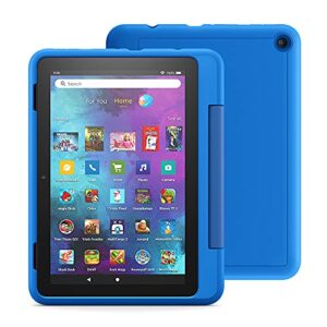 Fire HD 8 Kids Pro tablet, 8" HD 32GB (Sky Blue) + Kids Bluetooth Headset
