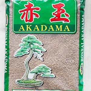 Calibonsai Japanese Super Hard Akadama for Bonsai/Succulent Soil - Small Size Grain (3mm-6mm) 13 Liter