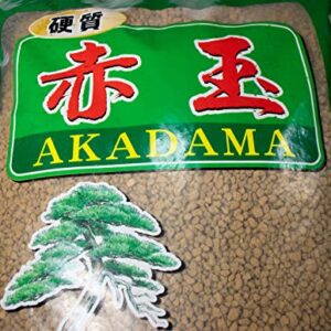 Calibonsai Japanese Super Hard Akadama for Bonsai/Succulent Soil - Small Size Grain (3mm-6mm) 13 Liter