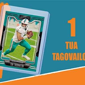 Tua Tagovailoa Football Cards Assorted (5) Bundle - Miami Dolphins Trading Cards