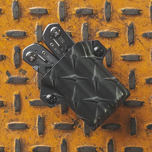 Clip & Carry Kydex Multitool Sheath for Gerber SUSPENSION - Made in USA (Multi-tool not included) Multi Tool Sheath Holder Holster (Diamond Plate)