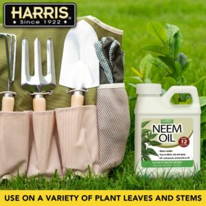 HARRIS Neem Oil Cold Pressed Water Soluble Concentrate, Makes 12 Gallons, 8oz NEEM-8C