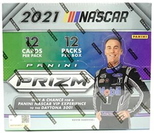 2021 panini prizm racing hobby box (12 pks/bx)