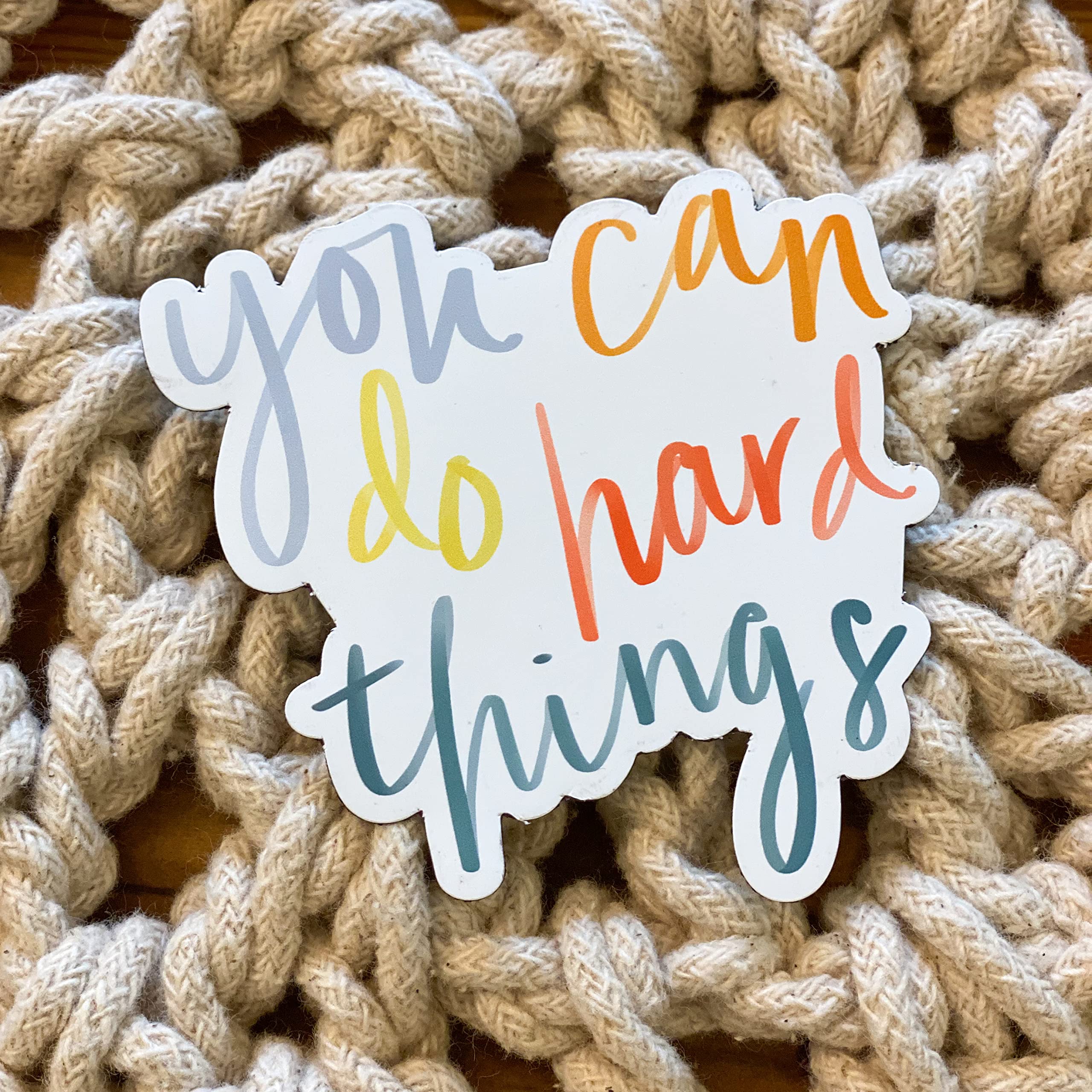 Swaygirls magnets | Cute fridge magnets | You can do hard things refrigerator magnet | Inspirational quotes | Be nice.