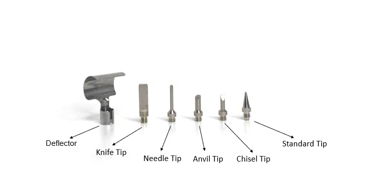 6 Piece Set Cordless Butane Soldering Kit; Portable Welder; Multipurpose welding torch; Soldering Iron, Silver & Black, 10 inches x 2.0 Width