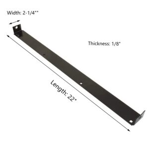 HAKATOP 790-00117-0637 22" Shave Plate for MTD 784-5576 784-5576-0637 Snow Blower Scraper Bar