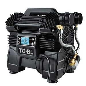 tc·bl heavy duty air compressor 145psi 2hp tankless and oil free air pump