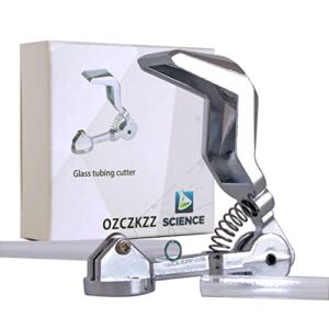 ozczkzz glass tubing cutter with tungsten carbide cutting wheel,cutting max diameter 2.4"/ 60mm