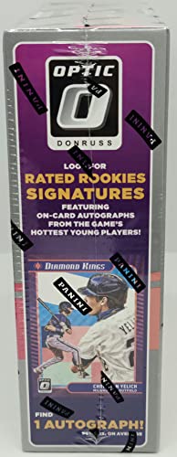 2021 Panini Donruss Optic Baseball Trading Cards Mega Box (40 Cards Per Box)