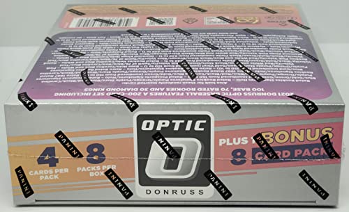 2021 Panini Donruss Optic Baseball Trading Cards Mega Box (40 Cards Per Box)