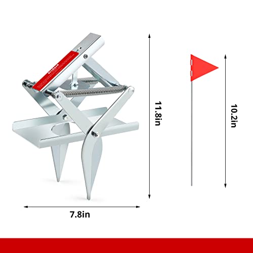 ALLRoad Scissor Mole Trap for Lawns EasySet Gopher Trap Protect Your Lawn - Quick Capture, Reusable, and Weather-Resistant