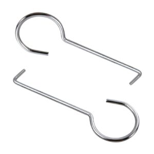 Bernkot Drain Key Stainless Steel Lifting Hook for Drain Grate Daily Clean, 2 Pack