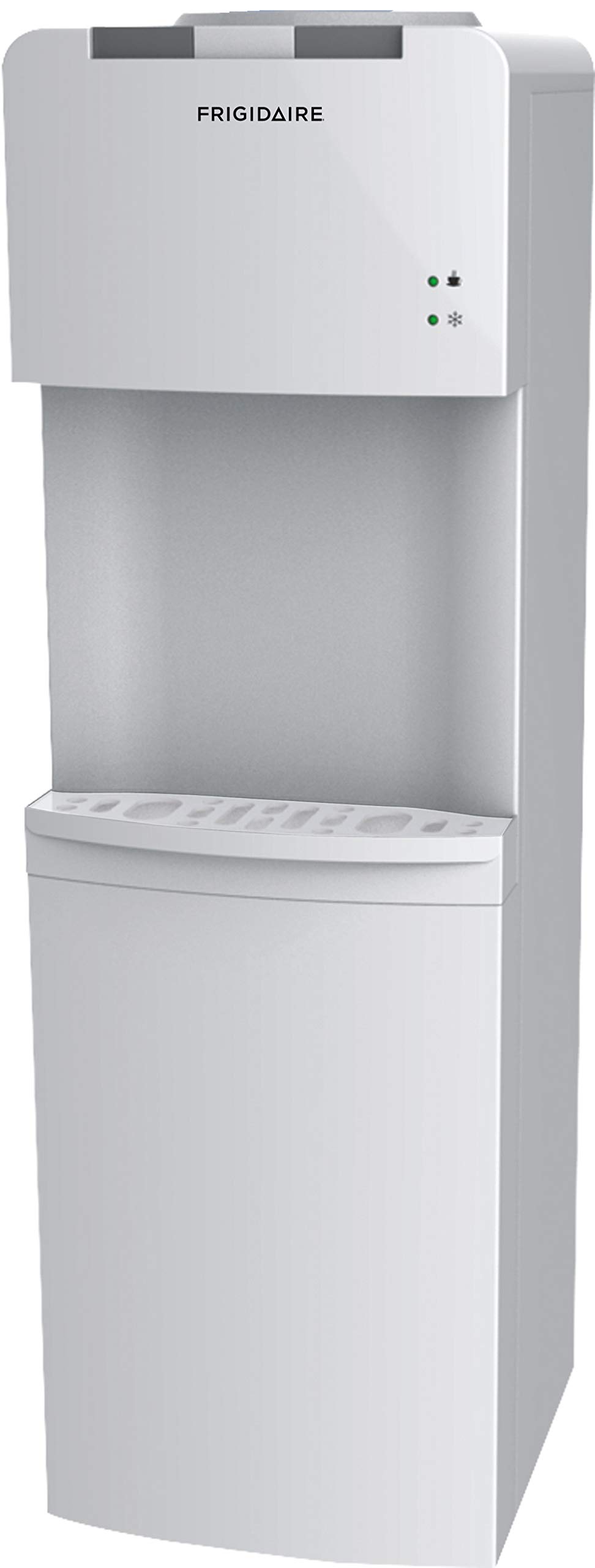 Frigidaire Water Cooler/Dispenser in White, Standard and New Wave Enviro 5-Gallon BPA Free TritanTM Bottle