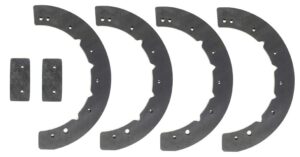 replacement 753-0613 731-0782 731-0781 731-0780 rubber paddle set fits mtd snowblower