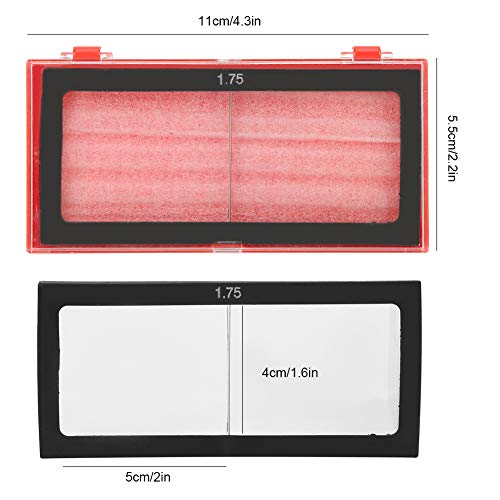 RUIRUIY Welding Glass Magnifier Lens,Eye-Protecting Welder Accessories 0.75/1.25/1.75/2.25(1.75)