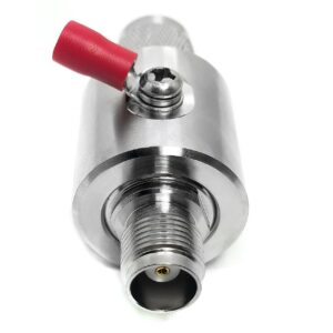 Lightning Procter TNC Male to Female DC-3GHZ Square 90V Gas Tube Discharge Surge Arrester