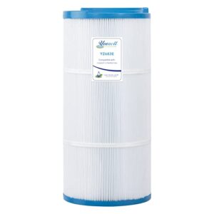 yoozell yz683e. spa filter cartridge compatible with unicel c-8325 125sq.ft fc-2790 psd125u sundance 6540-490 guardian817-199 darlly 81254 1pack