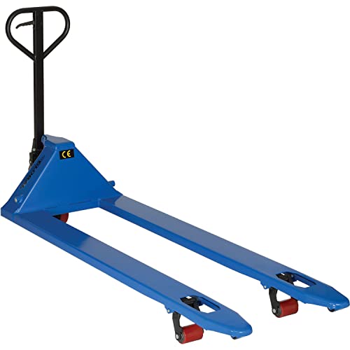 Global Industrial 4400 Lb. Capacity Extra-Long Fork Pallet Jack Truck, 27 x 70