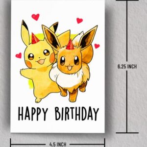 ChuVee Birthday Card | Cute Birthday Card | Kid's Birthday Card | Art | Blank Card