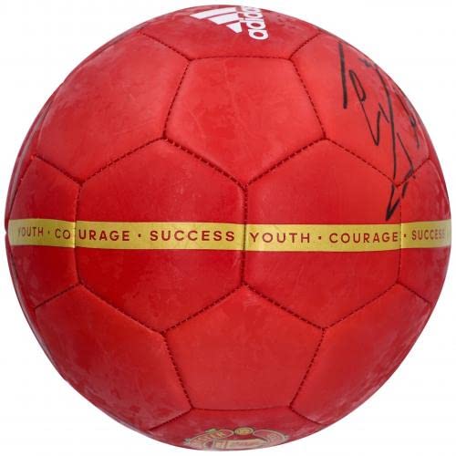 CRISTIANO RONALDO Autographed English Premier League Logo Soccer Ball FANATICS - Autographed Soccer Balls