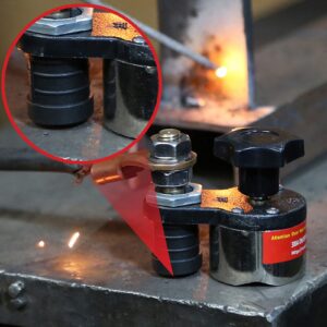 Grounding Magnet Connector, On Off Adjustable Welding Ground Magnet for Welder for Power Tools(MWGC1-300F)