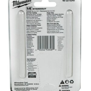 Milwaukee 48-22-0240 40 ft. x 1.3 in. Wide Blade Tape Measure (Single Pack)