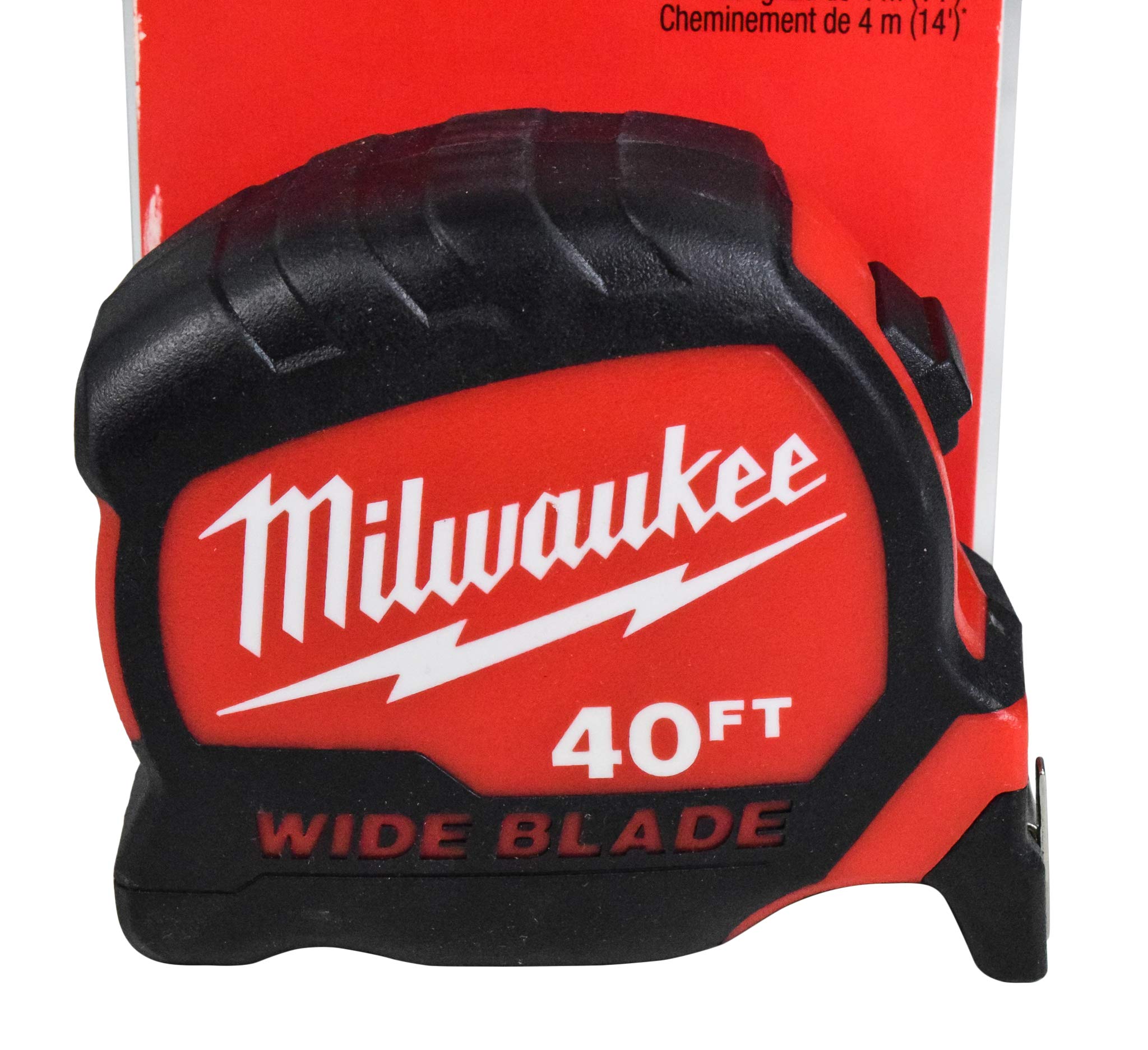 Milwaukee 48-22-0240 40 ft. x 1.3 in. Wide Blade Tape Measure (Single Pack)