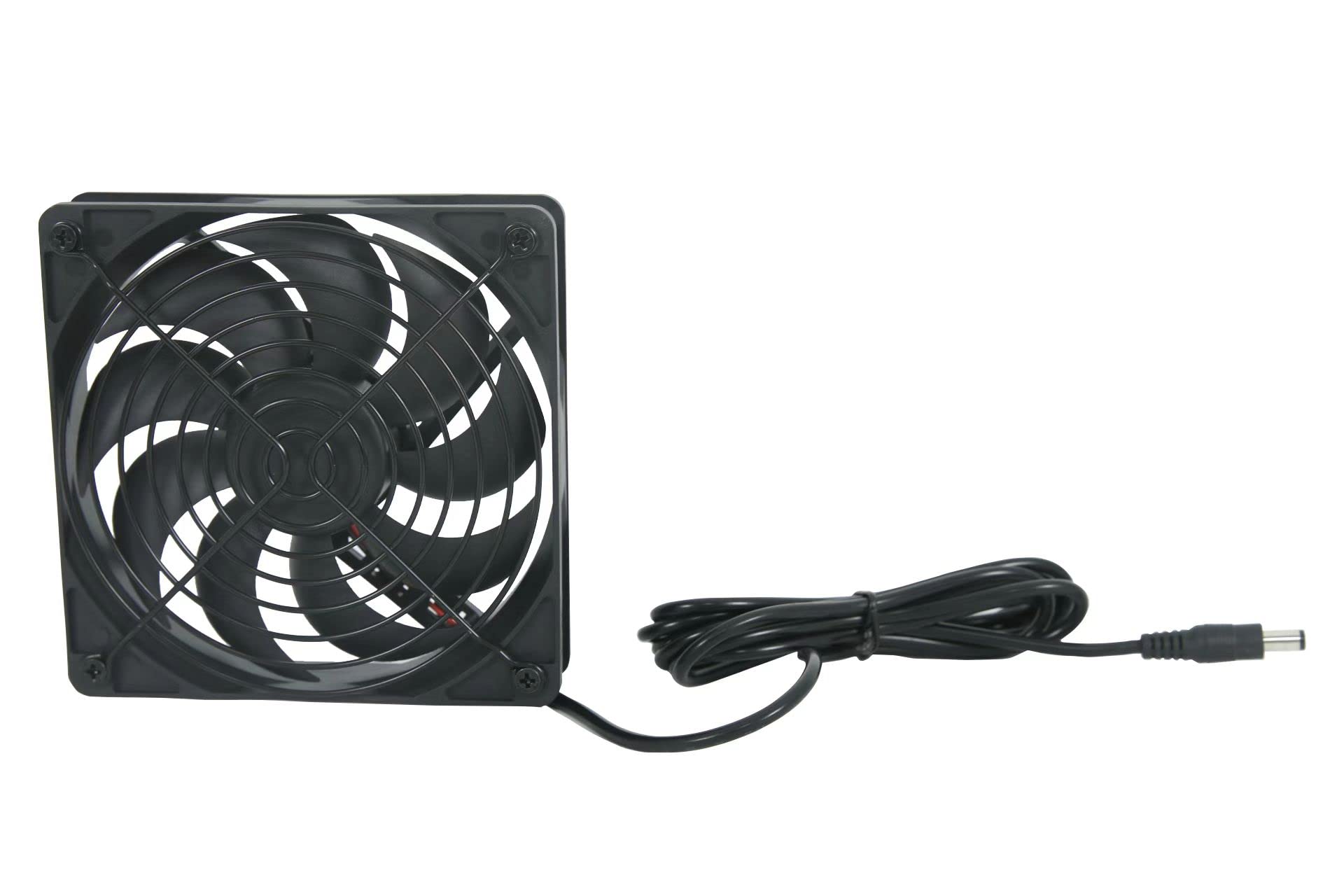DEALSCHIC Solar Powered Fan/Solar Exhaust Fans for Outside/Solar Greenhouse Fan/Solar Fan for Attic,Shed,Barn,Chicken Coop,Dog House(10W Solar Panel+2 Solar Exhaust Fan)