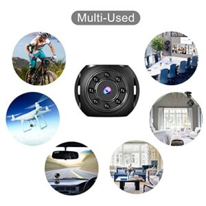 Spy Camera Wireless Hidden Mini WiFi Camera FULL HD Clear Live Video Built-in Battery Tiny Compact Indoor Security Cam with Phone App Easy Setup Smallest Home Surveillance Nanny with Night Vision
