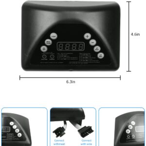 Digital Control Panel, Replacement 9907100001 Part for Masterbuilt Digital Control Panel Kit, Compatible with Masterbuilt 20070311/20070411/20072614