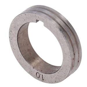 Welder Drives Roll, 5Pcs Stable Feeding High Accuracy Welders Wire Feed Roller 1.0‑1.2mm Grooves Bearing Steel Wear Resistant for Welding Components