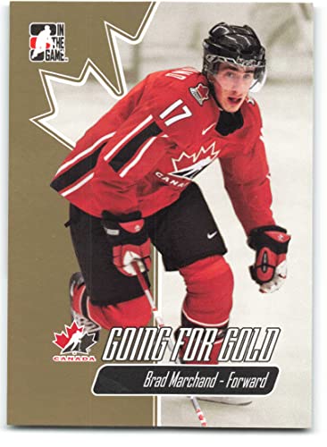 2007 In The Game Going For Gold World Juniors Team #15 Brad Marchand NM-MT Canada Hockey