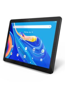 tablet 10.1 inch android 11 tablets,quad-core processor 3gb ram 64gb rom,1280 * 800 ips touch screen,dual speaker,2.0 front + 8.0 mp rear camera,long battery life and gms certified tablet