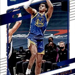 Jordan Poole 2021-22 Donruss #13 NM++ Warriors Basketball