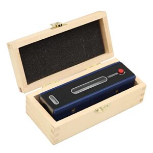 nakkaa 6 inch master precision level with wooden box accuracy 0.0002"/10" for checking the straightness parallelism the surface of machine tools equipment