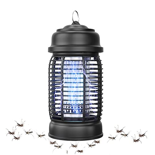 Bug Zapper, imirror Outdoor Bug Zapper, Waterproof Electronic Mosquito Zapper Fly Zapper for Outdoor and Indoor (20W-A)