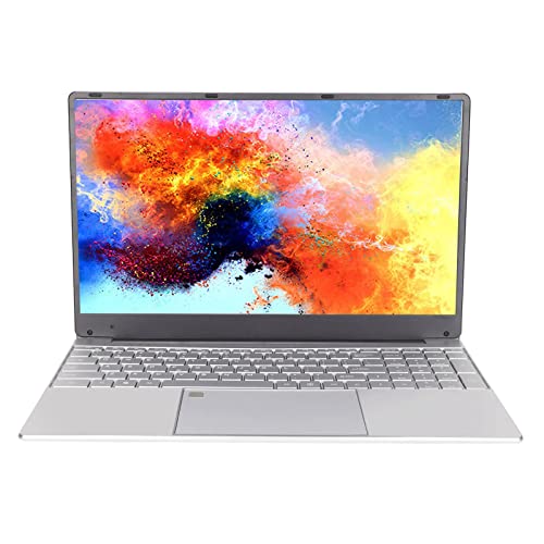Gaeirt 15.6in Laptop, IPS HD Screen 128GB SSD Digital Touchpad Quad Core High Speed IPS Laptop for School(#1)