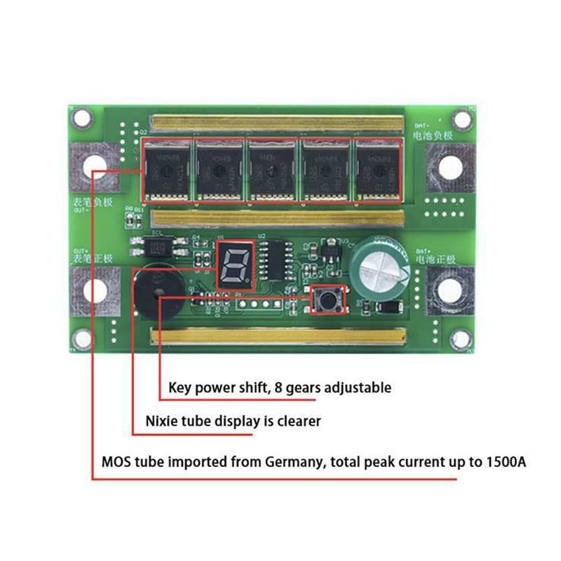 Acxico 1 Pc 2V DIY Circuit Board Spot Welding Machine Battery Storage Spot Welder Kit 300A See Original Listing