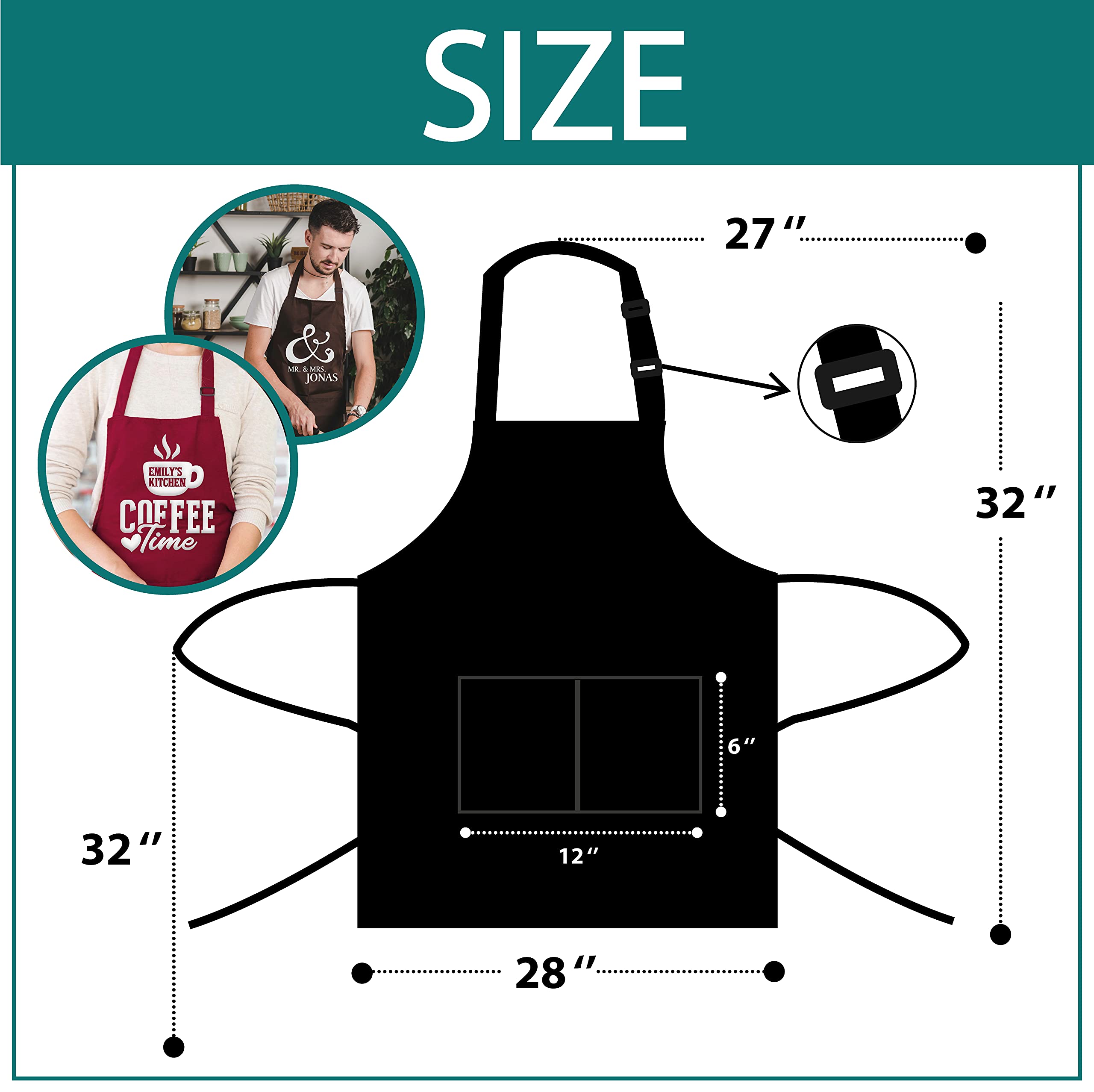 Mr Mrs Aprons, Personalized Aprons For Women and Men, Mr Mrs Gifts, Wedding Gifts, Fathers Day Gifts, Kitchen Apron, Gift For Dad, Cooking Gifts For Chef, Black BBQ Grilling Aprons