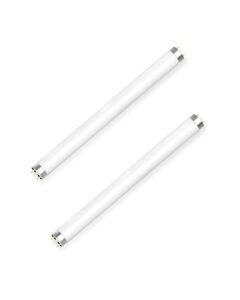 2 pack bug zapper replacement light bulb 10w for 20w indoor bug zapper, bl t8 f10w light tube compatible with aspectek, liba and other 20w mosquito zapper lamp