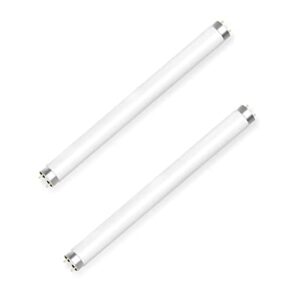 2 Pack Bug Zapper Replacement Light Bulb 10W for 20W Indoor Bug Zapper, BL T8 F10W Light Tube Compatible with Aspectek, Liba and Other 20W Mosquito Zapper Lamp