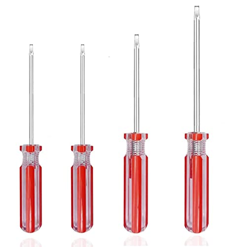 Square Head Screwdriver Set 4 Sizes, SKZIRI 4PCS Square Screwdriver Tool Kits Magnetic Tips SQ0 SQ1 SQ2 SQ3