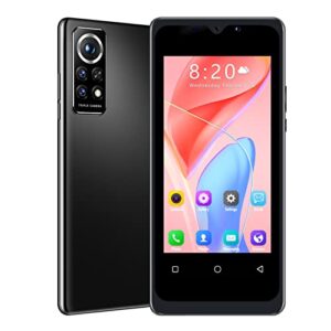smartphone, 4.5inch hd screen dual sim card 512mb ram 4gb rom 3g unlocked cell phone for android 6.0, 2mp front camera 2mp rear camera, 2200mah detachable battery(us plug)
