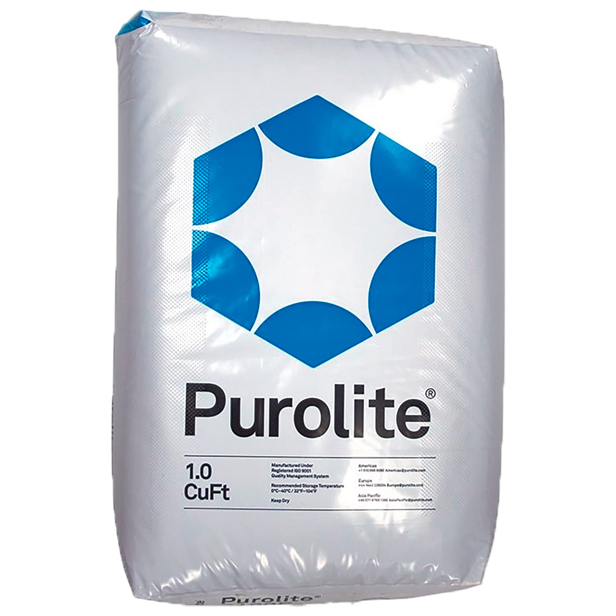 Purolite C100E Resin C-100E Replacement for Water Softener 1 Cu Ft Bag