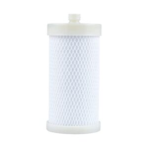 zhyuuax 1 micron composite activated carbon fiber cartridge. replacement cartridge for under sink filter, washing machine filter and shower filter - yh-a1-01